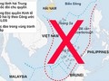 Tuyên bố chủ quyền phi pháp "đường lưỡi bò" do Trung Quốc tự ý vẽ, đòi hỏi với phần lớn diện tích Biển Đông đã bị Tòa trọng tài thường trực quốc tế bác bỏ ngày 12/7/2016.