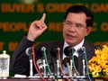 Thủ tướng Campuchia Hun Sen.