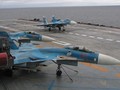 Nga điều tàu sân bay Kuznetsov tới bờ biển Syria. (ảnh Sputnik)