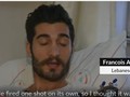 Anh Francois al-Asmar đang được điều trị tại bệnh viện sau vụ tấn công.