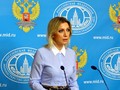 ​Phát ngôn viên Bộ Ngoại Maria Zakharova.
