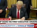 Ông Donald Trump ký lệnh xét lại chương trình Obamacare.