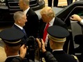 Ông Trump đến Lầu Năm Góc, gặp Bộ trưởng Quốc phòng James Mattis