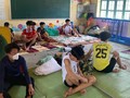 142 cô trò thoát nạn trước khi quả đồi sập xuống