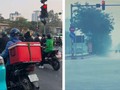 Đèn giao thông "đang xanh chuyển đỏ, nháy đỏ không chuyển xanh": Cục CSGT nói gì?