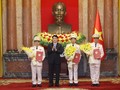 Chủ tịch nước thăng cấp bậc hàm thượng tướng cho 3 thứ trưởng Bộ Công an
