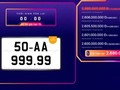 Hơn 1,2 triệu biển số của 34 tỉnh, thành chuẩn bị đấu giá