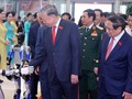 Tổng bí thư Tô Lâm tham quan triển lãm thành tựu khoa học, công nghệ và chuyển đổi số của Chính phủ