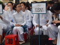 Học sinh trường THPT chuyên Lê Hồng Phong. Ảnh: Hòa Bình
