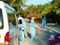 Hàng nghìn người tại TP.HCM hoàn thành thời gian cách ly tập trung, được trở về nhà. Ảnh: Phạm Nguyễn