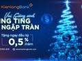 Khuyến mãi tháng 12, rực rỡ Giáng sinh - Rinh quà cùng KienlongBank