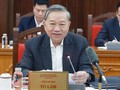 Tổng Bí thư Tô Lâm phát biểu chỉ đạo. (Ảnh: Thống Nhất/TTXVN).