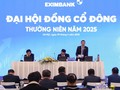 Đại hội đồng cổ đông (ĐHĐCĐ) thường niên năm 2025 của Eximbank. Ảnh: NM 