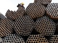 Một địa điểm buôn bán ống thép ở Sơn Tây, Trung Quốc.