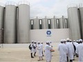 Bồn chứa của nhà máy sữa nước Vinamilk