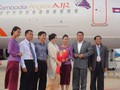 Hãng hàng không Cambodia Angkor Air đang dần mở rộng mạng bay trong khu vực - Ảnh: TLTBKTSG Online.