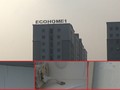 Chung cư Ecohome mới sử dụng đã vá chằng vá chịt