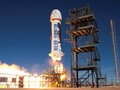 Tên lửa đẩy New Shepard xuất phát ngày 22.1.2016 - Ảnh: Blue Origin