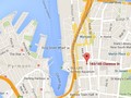 Vị trí khu đất được Tập đoàn Vingroup mua lại. ảnh: Google Maps