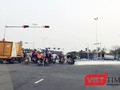 Giao thông qua nút được chấn chỉnh sau khi đưa hệ thống đèn tín hiệu vào hoạt động