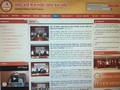 Trang web của học viện liên tục cập nhật thông tin trao bằng tiến sĩ