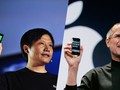 CEO Lei Jun của Xiaomi (trái).