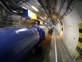 Bên trong đường ống dài 27 km dưới biên giới Thụy Sĩ - Pháp - Ảnh: CERN