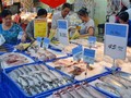 Hàng thủy sản vào siêu thị Big C phải chịu chiết khấu cao ngất. Ảnh: TẤN THẠNH