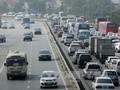 Là tuyến huyết mạch nên lượng xe cộ qua lại tuyến cao tốc Pháp Vân - Cầu Giẽ rất lớn
