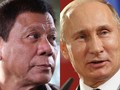 Tổng thống Philippines Duterte và Tổng thống Nga Putin.