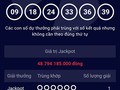 Kết quả mở thưởng kỳ 72 xác định 1 vé trúng giải Jackpot với dãy số may mắn 09-18-24-33-36-39.