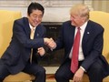 Ngày 10/2/2017, Thủ tướng Shinzo Abe hội đàm với Tổng thống Mỹ Donald Trump. Ảnh: The Telegraph