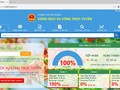 Ảnh chụp màn hình Cổng Dịch vụ công trực tuyến của Hải Phòng mới được khai trương.