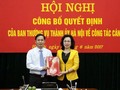 Ông Nguyễn Văn Tứ nhận quyết định Bổ nhiệm Chánh Văn phòng Thành ủy Hà Nội