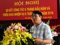 Giám đốc Sở Tài nguyên và Môi trường Yên Bái Phạm Sỹ Quý.