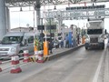 Trạm thu phí Cai Lậy đã xả trạm hai lần. Ảnh: VNN