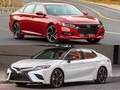 Hai mẫu Toyota Camry hay Honda Accord 2018