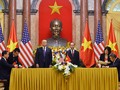  Tổng thống Mỹ Donald Trump và Chủ tịch nước Trần Đại Quang chứng kiến ký kết giữa các doanh nghiệp Việt Nam - Mỹ