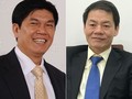 Các ông Trần Đình Long và Trần Bá Dương - hai tỷ phú USD mới của Việt Nam. Ảnh Thaco và Hòa Phát