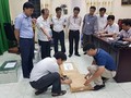 Tổ công tác kiểm tra tại tỉnh Hà Giang. Ảnh: CAND