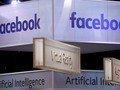 Logo Facebook tại một sự kiện ở Paris năm ngoái. Ảnh: Reuters