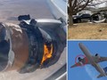 Hình ảnh vụ việc được hành khách và người dân chụp lại (Ảnh: Daily Mail)