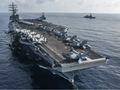 Tàu sân bay USS Ronald Reagan của Mỹ (Ảnh: Business Insider)