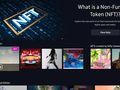 Samsung đang đưa NFT vào những sản phẩm TV thông minh của hãng (Ảnh: Engadget)