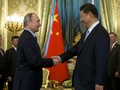 Ông Putin và ông Tập gặp gỡ tại điện Kremlin ở Mátxcơva hôm 8/5/2015