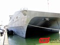 Tàu hải quân Hoa Kỳ USNS Fall River (T-EPF-4) tại Cảng Tiên Sa (Đà Nẵng), sẵn sàng cho các hoạt động trong khuôn khổ PP17