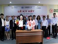 Bà Miyako Kake – Chủ tịch HĐQT, Tổng Giám đốc Học viện Junsei (ĐH quốc tế Kibi, Nhật) và TS. Nguyễn Thị Anh Đào – Chủ tịch HĐQT Đại học Đông Á ký thỏa thuận hợp tác đào tạo và việc làm cho sinh viên các ngành tại Nhật.