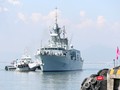 Sáng 26/9, tàu Hải quân Hoàng Gia Canada (HMCS) Calgary đã cập cảng Tiên Sa, chính thức thăm hữu nghị Đà Nẵng từ 26/9-30/9.