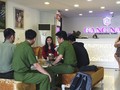 Lực lượng Công an ghi nhận vụ việc 7 phụ nữ kéo đến cơ sở Viện thẩm mỹ quốc tế Gang Nam - chi nhánh Đà Nẵng phản ứng vì làm đẹp không hiệu quả (ảnh cơ quan công an cung cấp)