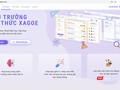 Giao diện ứng dụng công nghệ giáo dục XAGOe - Đấu trường Tri thức vừa được đưa vào sử dụng miễn phí dành cho học sinh THPT tại Đà Nẵng